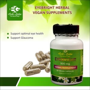 Eyebright (Euphrasia) – Eye Health Supplement, Vitamins for Eyes - 60 Vegan Capsules, 500 mg