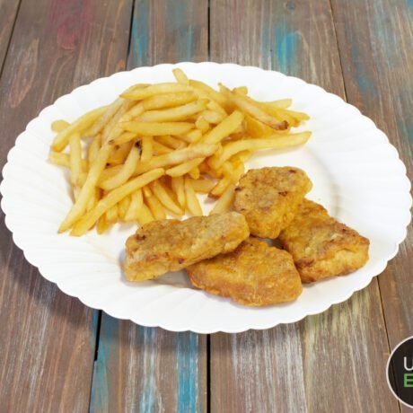 VEGAN 4 PC FISH & FRIES COMBO