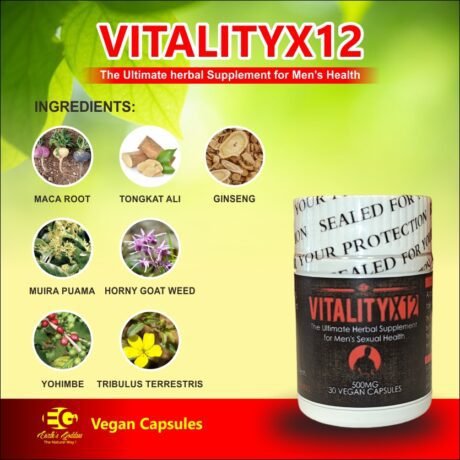 VITALITY X 12 HERBAL SUPPLEMENT