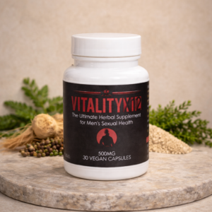 VITALITY X12 The Elite Performance Formula for the Modern Man
