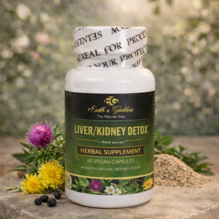 Liver / Kidney Detox Advanced Botanical Cleansing Formula  60 Vegan Capsules – 1 Month Supply