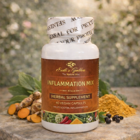 Inflammation Mix Advanced Botanical Comfort & Mobility Formula  60 Vegan Capsules – 1 Month Supply