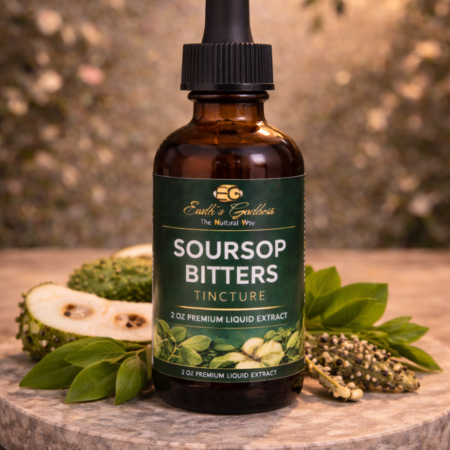 Soursop Bitters Tincture 2 oz Premium Herbal Extract  Vegetable Glycerin Based (Alcohol-Free)