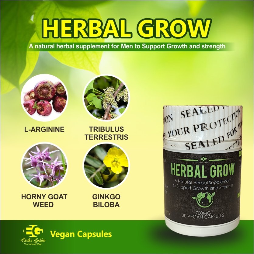 HERBAL-GROW-AMAZON-1.jpg Herbal Grow Men's Supplement - Image 1
