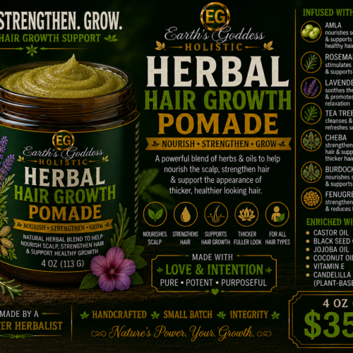 HAIR (1) Herbal Hair Growth Pomade