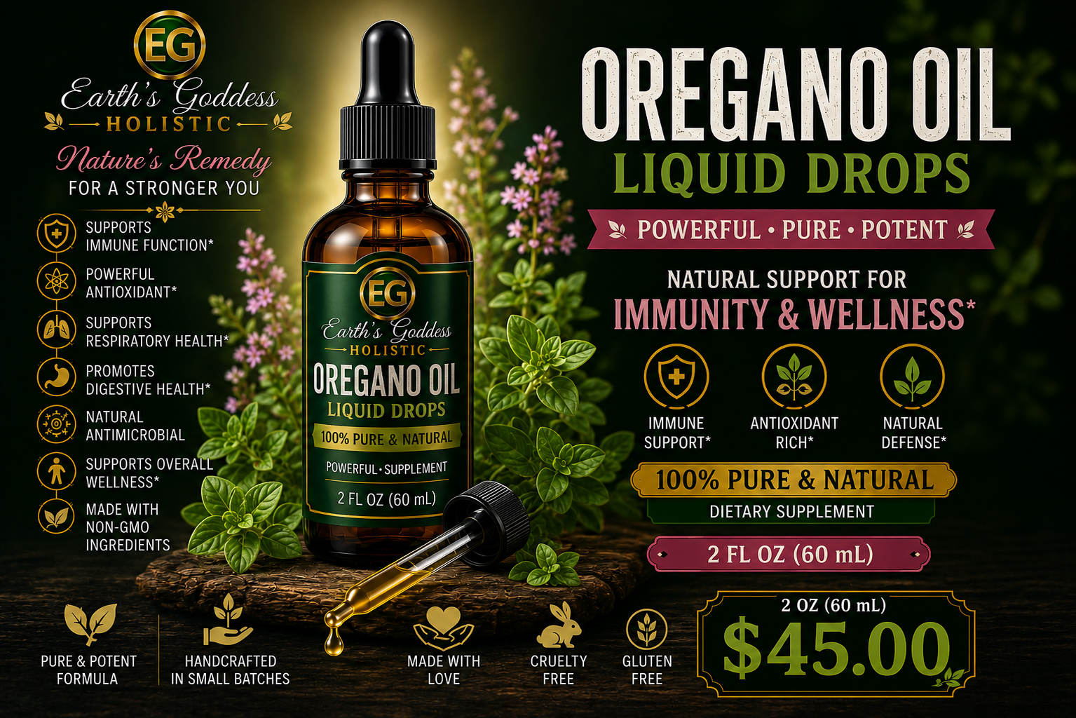 OREG Oregano Oil Liquid Drops