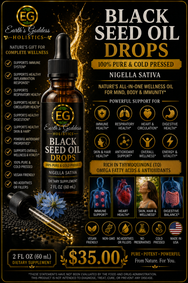 BLACK SEED OIL DROPS